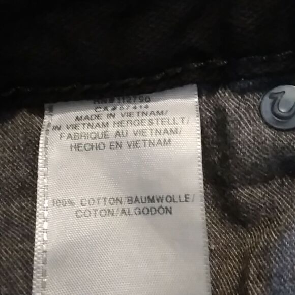 VTG, TRUE RELIGION BRAND JEANS MEN SHOES SIZE 36 100% COTTON - Picture 11 of 13